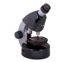Microscopio Levenhuk LabZZ M101 Gris + Libro Educativo