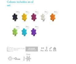 Minis Tematic 2 en 1 Arcoiris