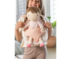 Mochila para Muñecas Strawberries Blanca