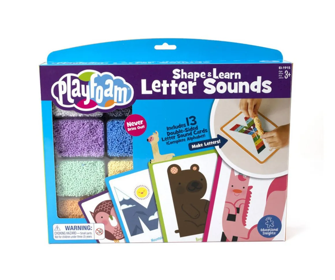 Moldea Playfoam Shape & Learn Letter Sounding