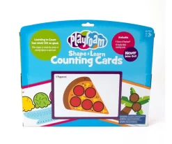 Moldea Playfoam Shape & Learn Counting Cards
