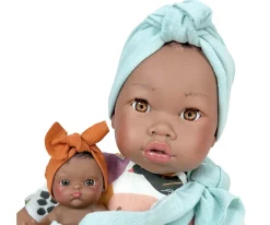 Muñeca Alika con Bebé Azul