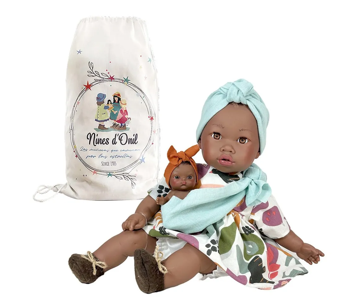 Muñeca Alika con Bebé Azul