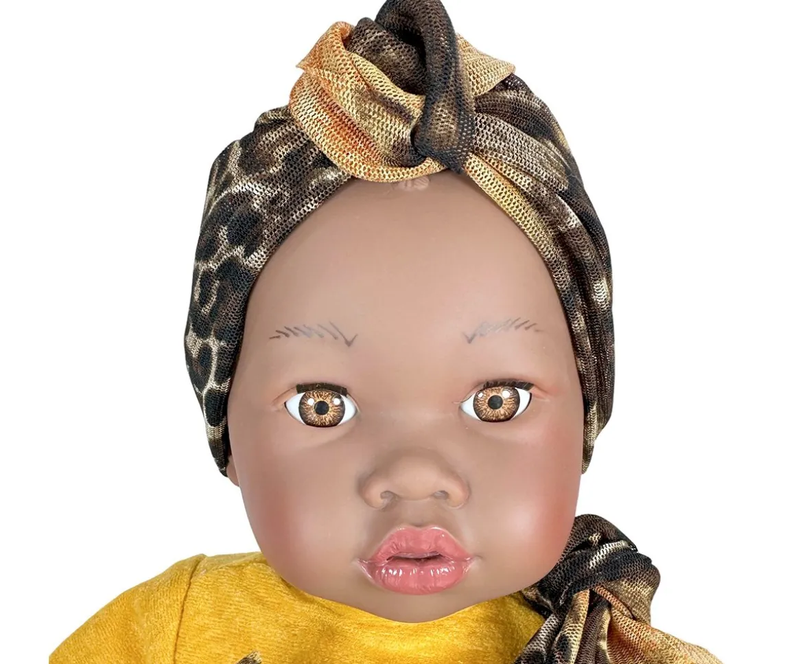 Muñeca Alika con Bebé Ocre