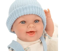 Muñeca Elegance Gadi Azul con Capazo 33 cm