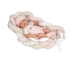 Muñeca Elegance Zoe Rosa con Cojín