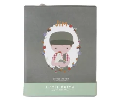 Muñeco Blandito Jim Granjero con Gallina