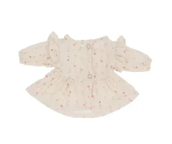 Muñeco Helena con Vestido y Gorrito White Flowers