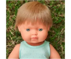 Muñeco Pelo Rubio 38 cm