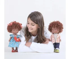 Muñeco Pippo Mulato con Mascota