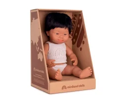 Muñeco Síndrome de Down Latino 38 cm