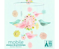 Móvil Cuna Pájaros de Primavera