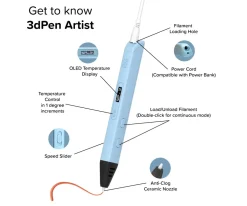 My First 3D Pen Artist Blue