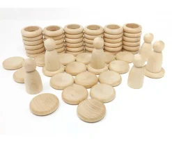 Nins con Anillas y Monedas Natural