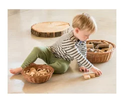 Nins con Anillas y Monedas Natural