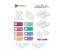 Pack Connetix Ball Run Expansion 80 piezas