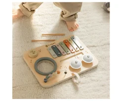 Panel de Actividades Musical Wooden