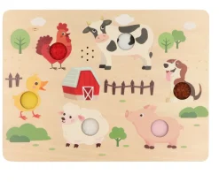 Panel Sensorial En la Granja Personalizable