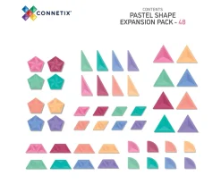 Paquete de Expansión de Formas Pastel 48 Piezas