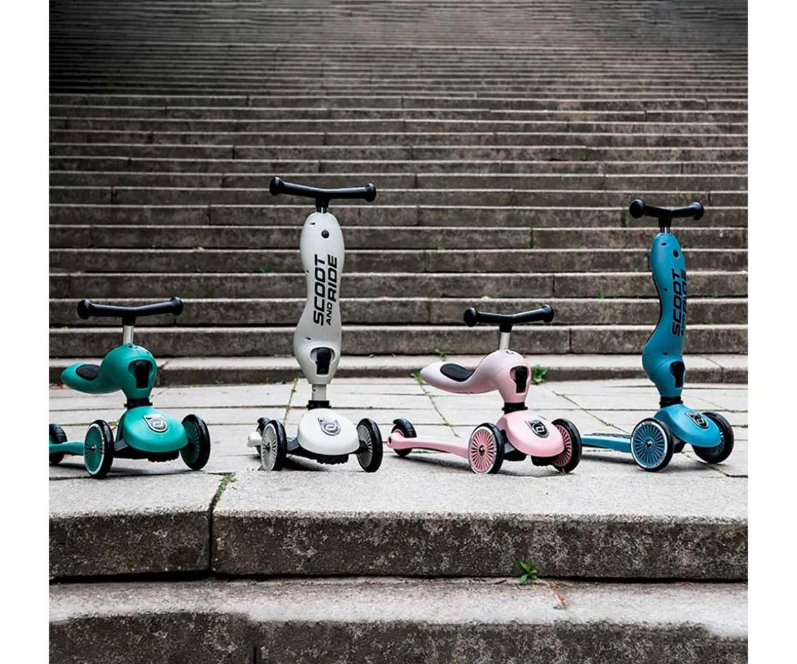 Patinete 2 en 1 Highwaykick One Steel