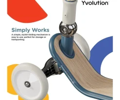 Patinete Classic Azul Yvolution