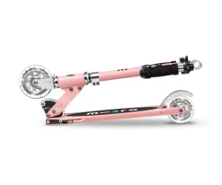 Patinete Micro Sprite Rosa Pastel Led