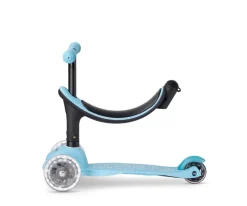 Patinete Mini 4 en 1 Deluxe LED Azul