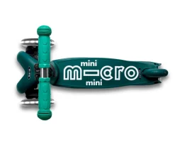 Patinete Mini Micro Deluxe Eco Verde con Luces LED