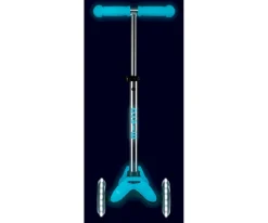 Patinete Mini Micro Deluxe Glow Aqua con Luces LED