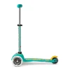 Patinete Mini Micro Deluxe Eco Menta con Luces LED