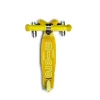 Patinete Mini Micro Deluxe Amarillo Luces LED