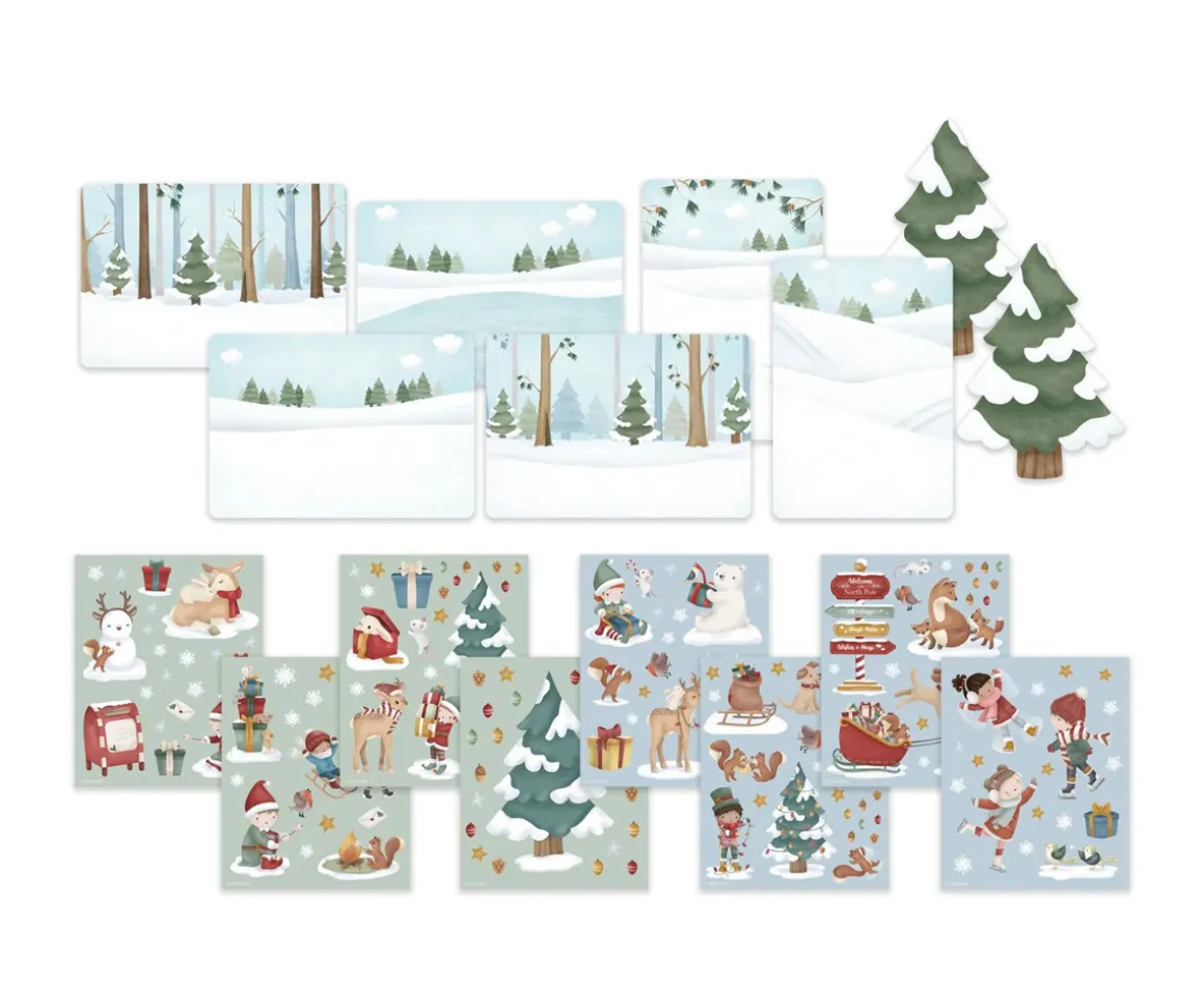 Pegatinas y Tarjetas Navideñas