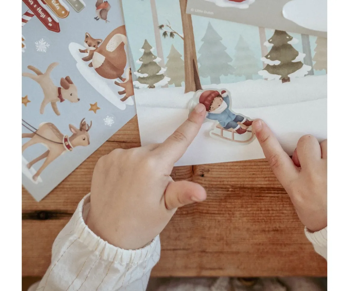 Pegatinas y Tarjetas Navideñas