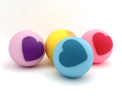 Pelota Saltarina Oso Rosa 43mm