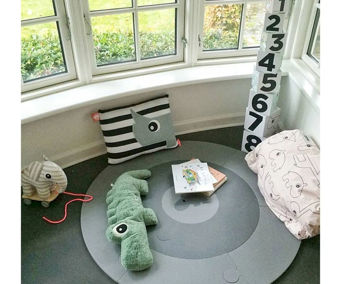 Peluche Grande Croco Green