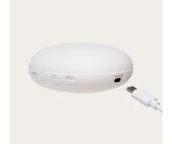 Peluche Luz-Sonido Conejo Orgánico Moonie 2.0 Polar Personalizable