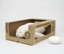 Peluche Luz-Sonido Seal Orgánico Moonie Polar