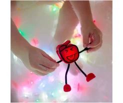 Personaje + 2 Cubos Iluminados Sammy Rojo