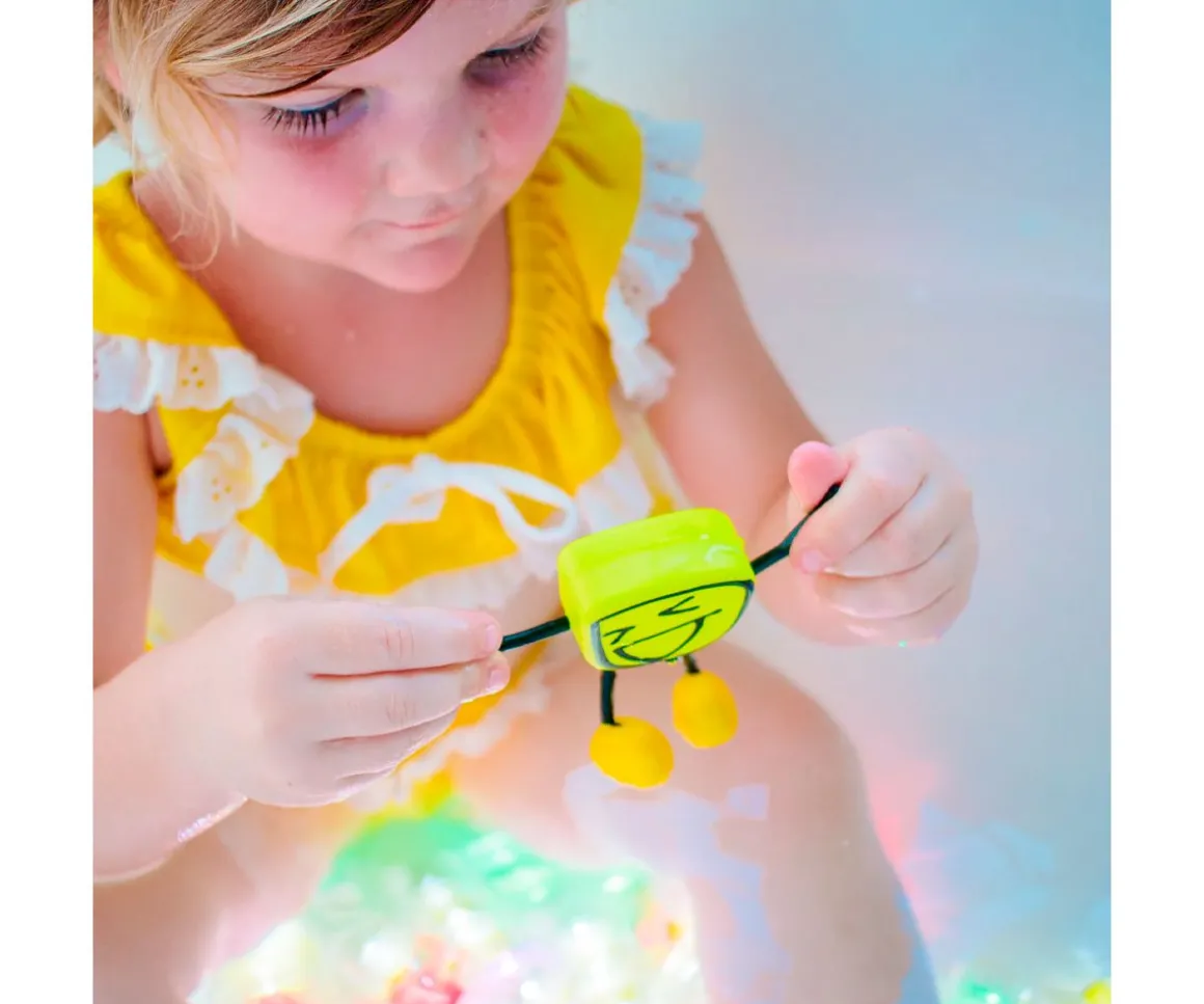 Personaje +2 Cubos Iluminados Alex Amarillo