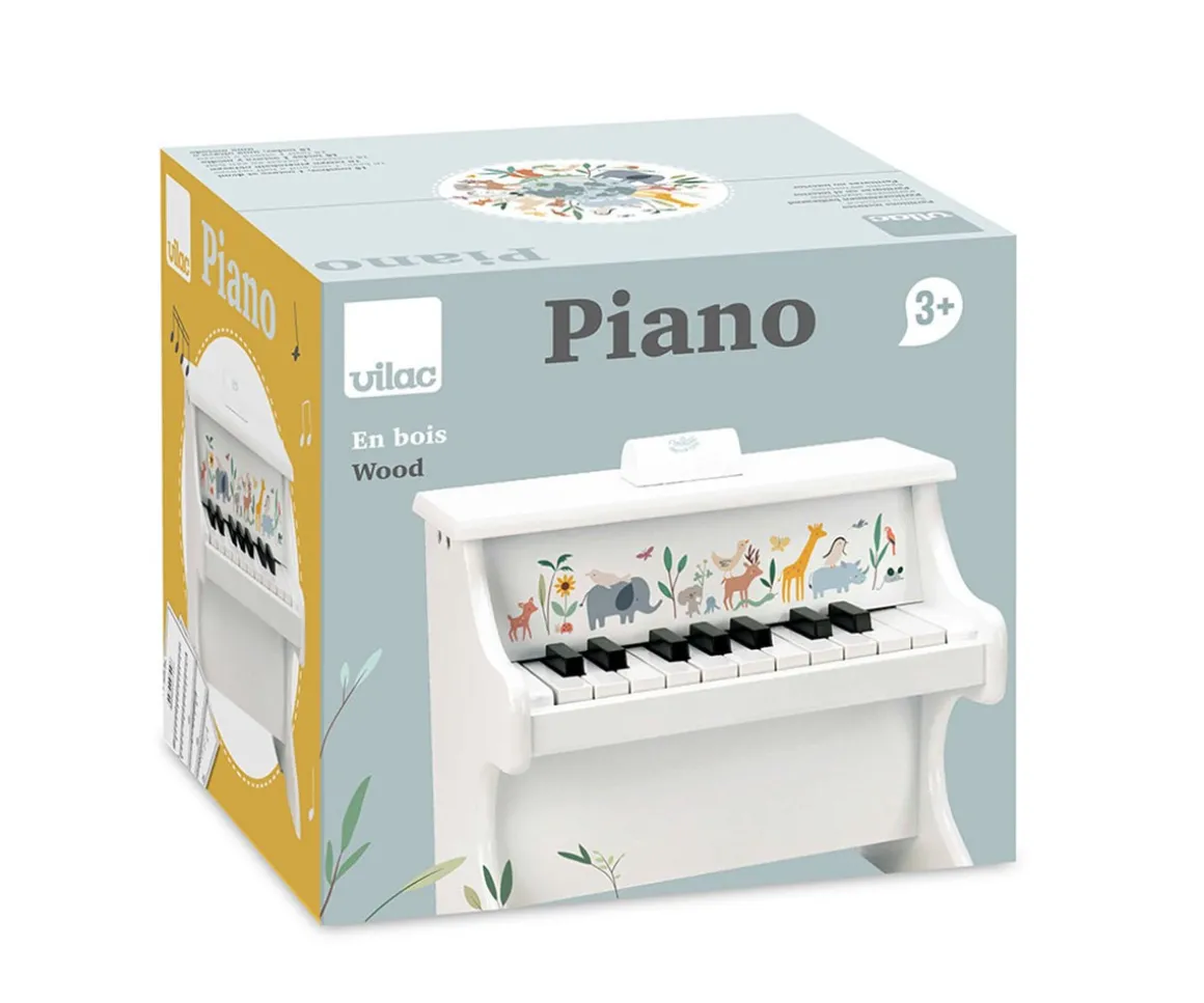 Piano de Madera "Animales del Mundo"