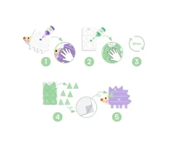 Pintura Mágica con los Dedos Formas Pequeñas