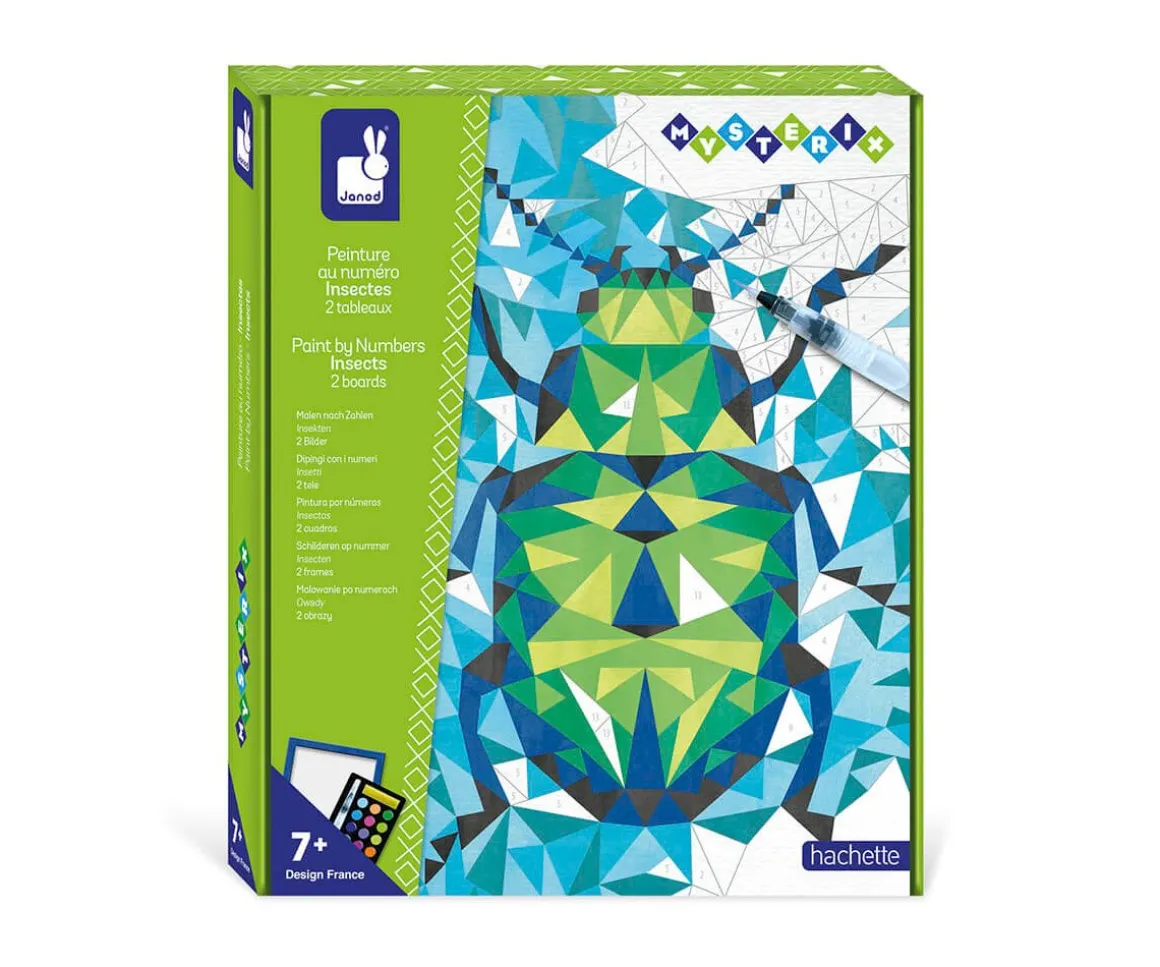 Pintura por Números Acuarela Insectos