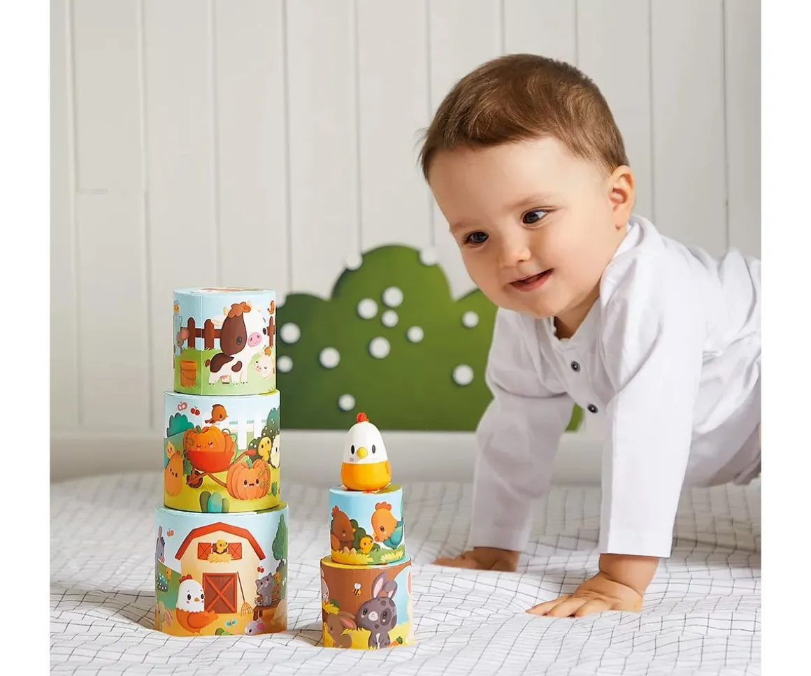 Pirámide Apilable Granja