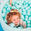 Piscina Bolas para Bebé Velvet Menta. Bolas Menta
