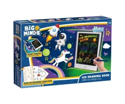 Pizarra LCD Libro de Dibujo con 20 Plantillas de Dibujo