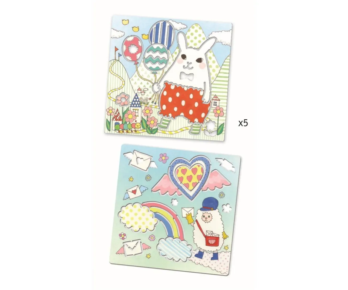 Plantillas Siluetas Kawaïland