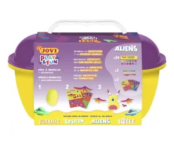 PLAY&FUN Cofre Plastilina Aliens