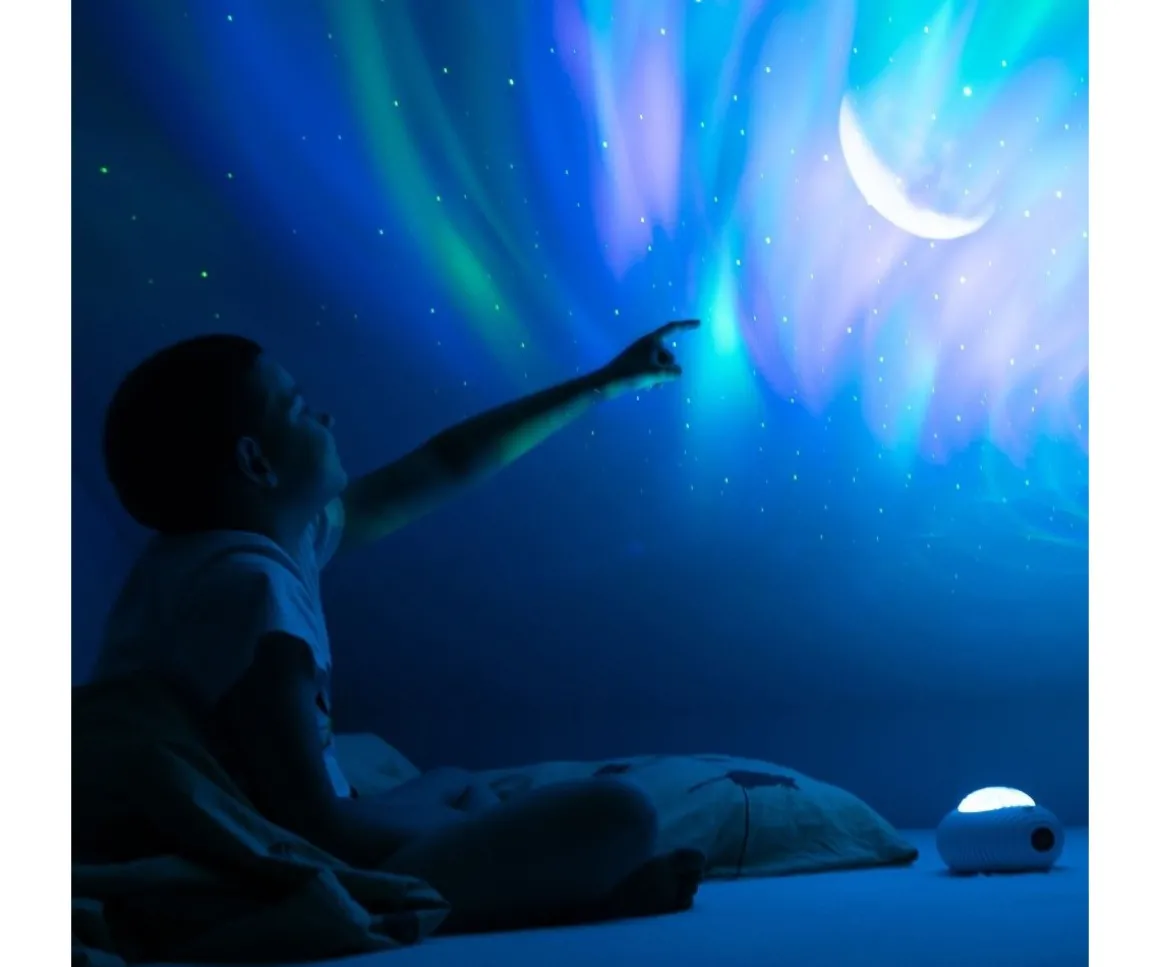 Proyector UFO Galaxia RGBW con Control Remoto