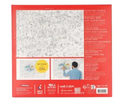 Póster XL España Para Colorear