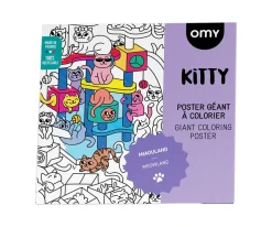Póster XL Kitty Para Colorear